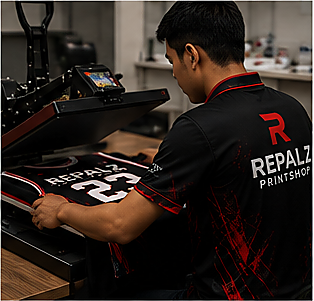 Heat press production
