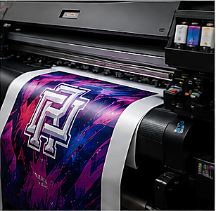 Sublimation printer producing fabric