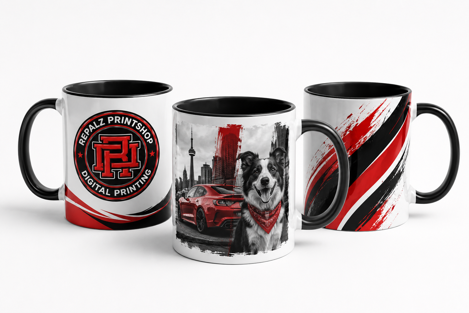 Personalized Mug Printing service example